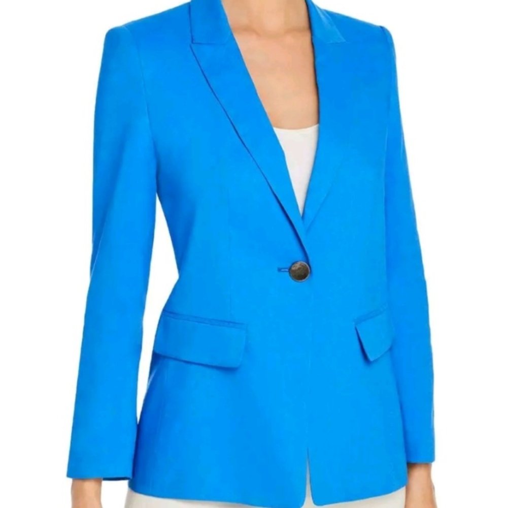 NWT Blazer by  Italian designer Kobi Halperin, size 12 color Azure